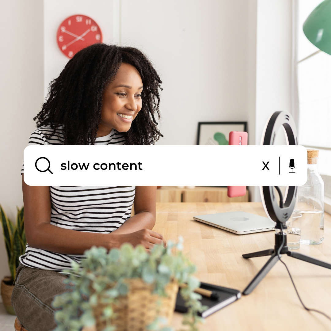 Slow content marketing digital