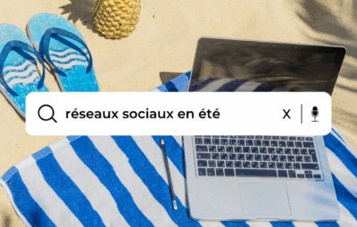 réseaux sociaux en été