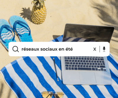 réseaux sociaux en été